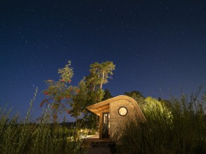 Hazel Lodge Luxury Eco Pod with Hot Tub near Hay on Wye, Herefordshire, England